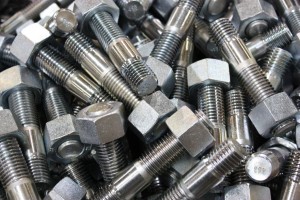 Zinc Plated Studs with Nuts